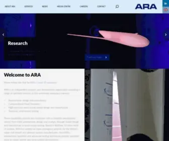 Ara.co.uk(ARA) Screenshot