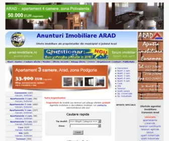 Arad-Imobiliare.ro(Terenuri de vanzare) Screenshot