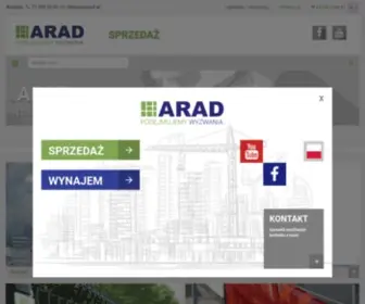 Arad.pl(Rusztowania ogrodzenia Betafence) Screenshot