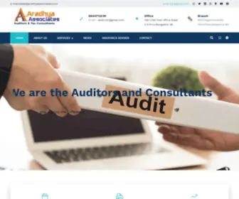 Aradhyaassociates.com(Aradhya Associates) Screenshot