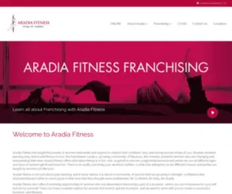 Aradiafitness.com(Aradia Fitness) Screenshot