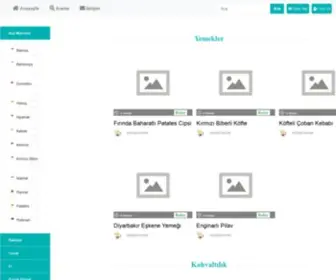Aradiginyemek.com(Tatlı tarifleri) Screenshot