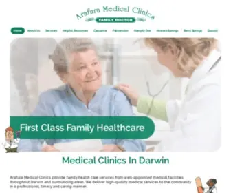 Arafuramedical.com.au(Arafura Medical Clinics) Screenshot