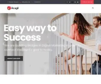 Aragil.com(Aragil Digital Marketing Agency) Screenshot