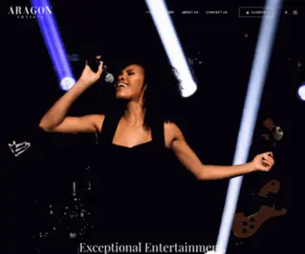 Aragonartists.com(Exceptional Entertainment) Screenshot