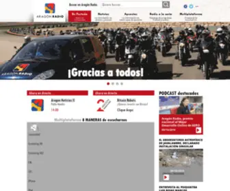 Aragonradio2.com(Aragón Radio 2) Screenshot