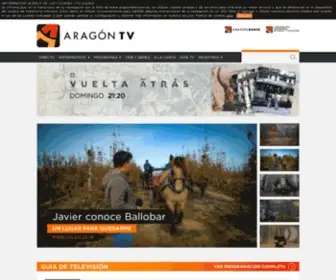 Aragontelevision.es(Aragón TV) Screenshot