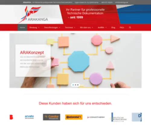 Arakanga.de(ARAKANGA GmbH) Screenshot