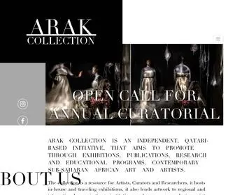 Arakcollection.com(Arak Collection) Screenshot