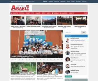 Araklihaber.net(ARAKLI HABER) Screenshot