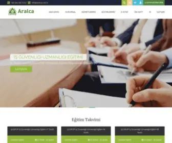 Aralca.com.tr(ARALCA AKADEMİ ÇEVRE) Screenshot