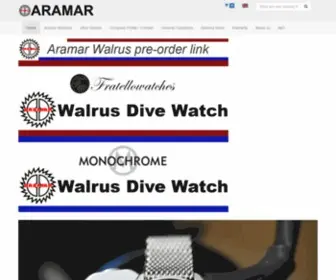 Aramar.nl(Aramar Watch Company) Screenshot