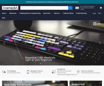 Aramedia.com(Electronic Translators) Screenshot