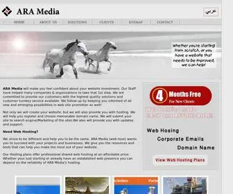 Aramediax.com(ARA Media Company) Screenshot