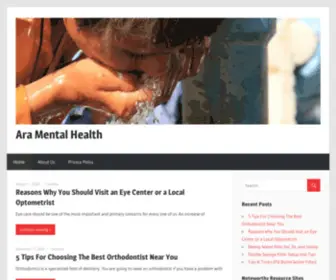 Aramentalhealth.org(Ara Mental Health) Screenshot