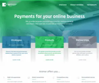 Aramorpayments.com(Aramor Payments) Screenshot