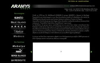 Aramysgroup.com(Document sans nom) Screenshot