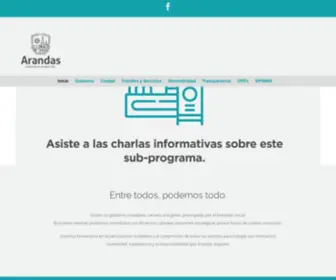 Arandas.gob.mx(Gobierno Municipal) Screenshot