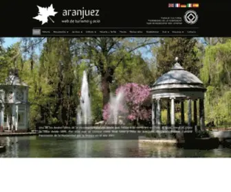 Aranjuez.com(Web de Turismo y Ocio) Screenshot