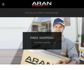 Aransafety.com(ARAN SAFETY) Screenshot