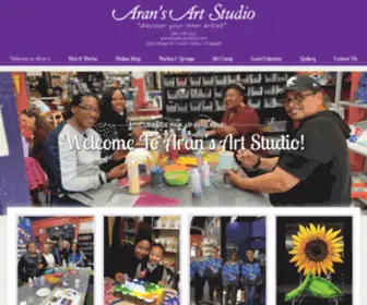 Aransartstudio.com(Aran's) Screenshot