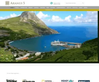 Aranui.com(Croisières en Polynésie) Screenshot