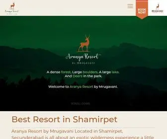 Aranyaresort.in(Aranya Resort) Screenshot