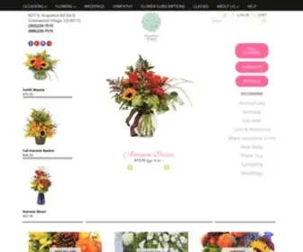 Arapahoefloral.com(Greenwood Village Florist) Screenshot