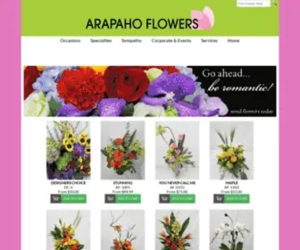 Arapahoflowers.com(  Richardson Florist) Screenshot