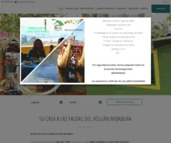 Araqueinnecuador.com(Hostal en Otavalo) Screenshot