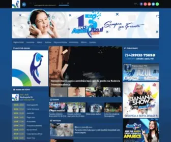 Araraazulfm.com.br(Arara Azul FM) Screenshot