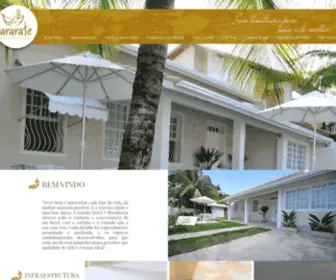 Ararate.com.br(Hotel e Residência) Screenshot