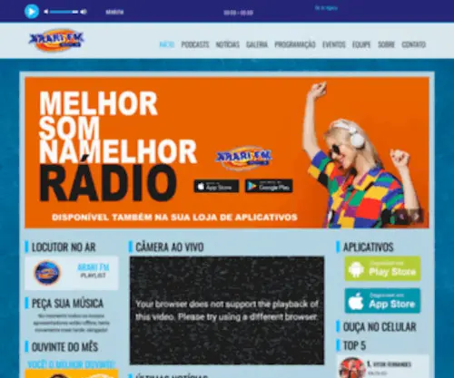 Ararifm.com.br(Rádio) Screenshot