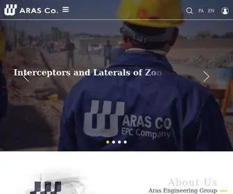 Aras-CO.com(Aras CO) Screenshot