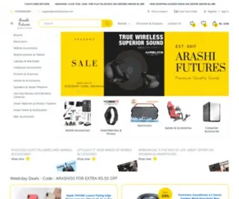 Arashifutures.com(Arashi Futures) Screenshot