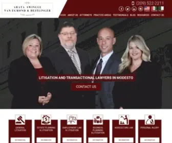 Arata-Law.com(Modesto Litigation &amp; Transactional Lawyers) Screenshot