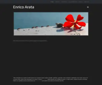 Arata.net(Enrico Arata) Screenshot