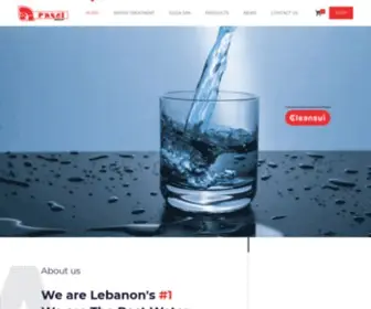 Aratelgroup.com(Water Treatment) Screenshot