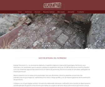 Aratispi.com(Gestión Integral del Patrimonio) Screenshot