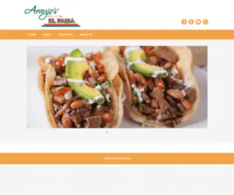 Araujosmexicangrill.com(Araujo's Mexican Grill) Screenshot