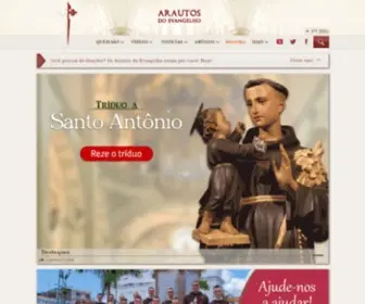 Arautos.org(Arautos do Evangelho) Screenshot