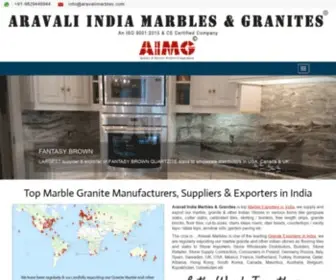 Aravalimarbles.com(Aravali Marbles) Screenshot