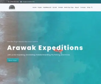 Arawakexp.com(Arawak Expeditions/Fly fish) Screenshot