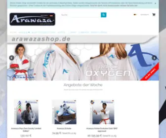 Arawazashop.de(Arawaza Online) Screenshot