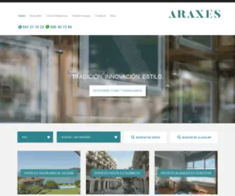 Araxes.es(San Sebastián) Screenshot