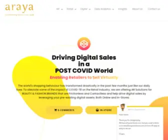 Arayasolutions.com(Araya Solutions) Screenshot