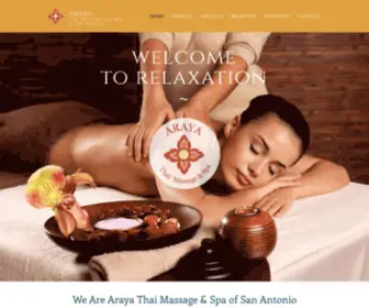 Arayathaimassage.com(Araya Thai massage & Spa) Screenshot