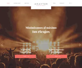 Araytor.com(Araytor Correduría de Seguros) Screenshot