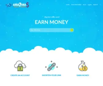 Arba7Hna.net(Earn money) Screenshot