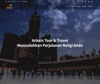 Arbaintravel.com(Kenyamanan Anda) Screenshot